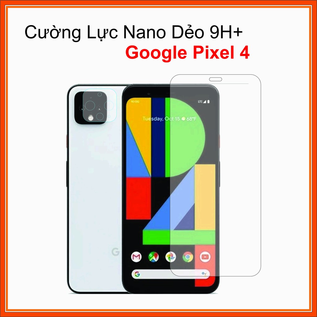 Cường lực Google Pixel 4 Cường lực Nano Dẻo 9H+