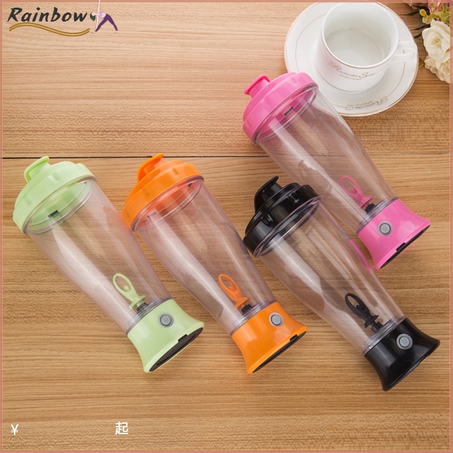 Bình Lắc Protein Chạy Điện Tự Động Nhỏ Gọn Thể Tích 350ml