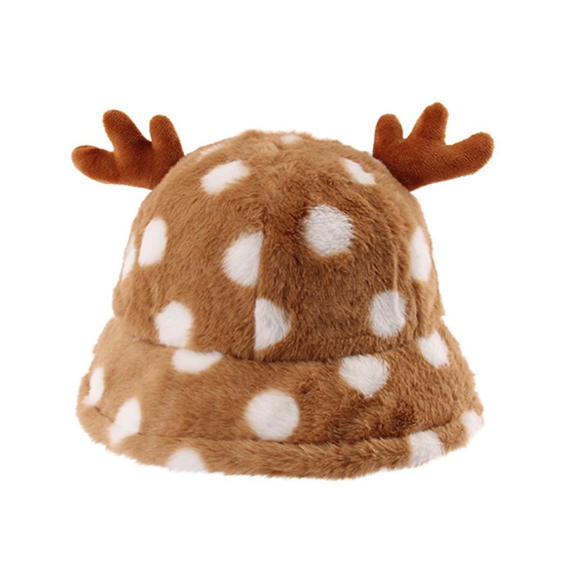 Nón Tai Bèo Họa Tiết Chấm Bi Thời Trang Thu Đông Cho Nữ