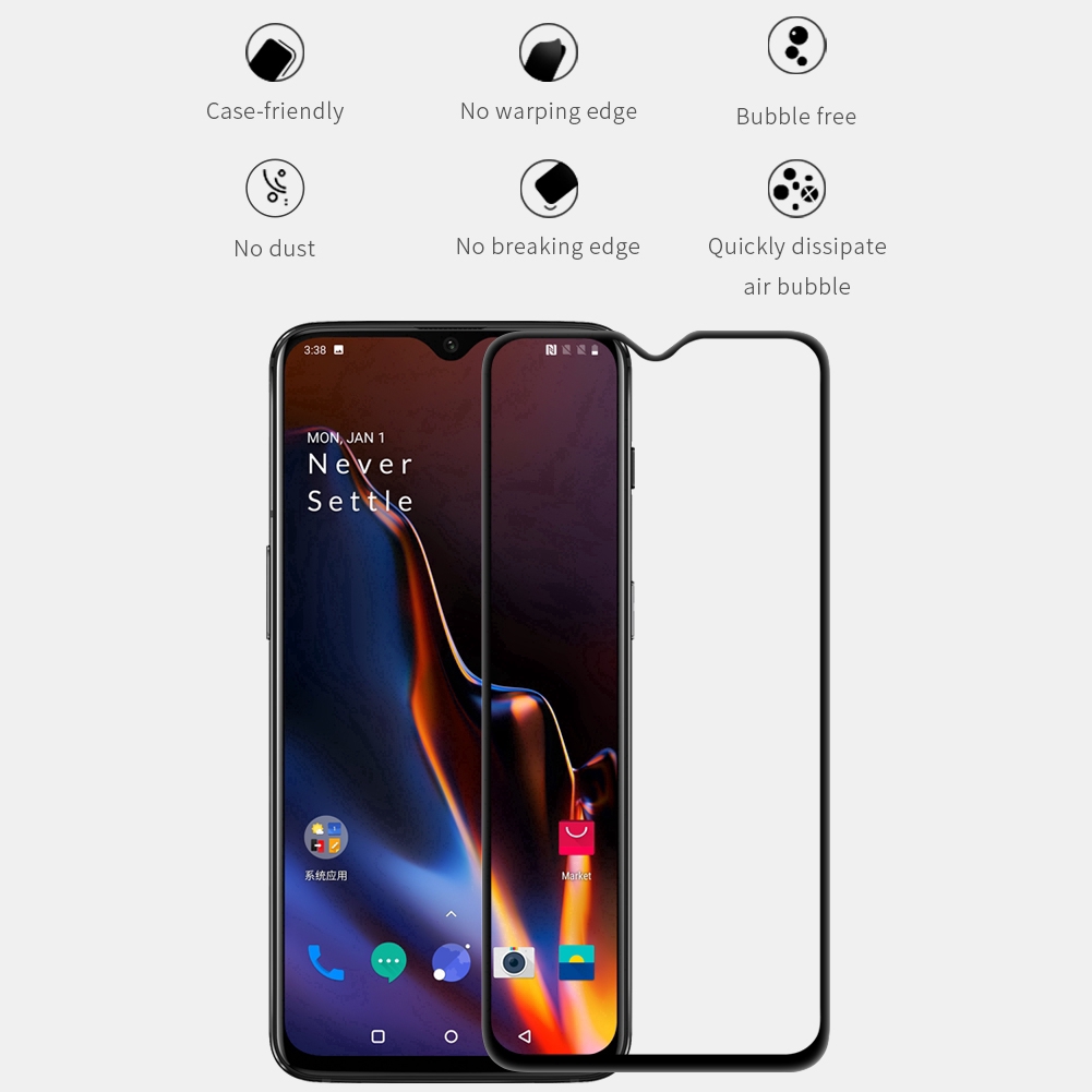 Kính cường lực NILLKIN cho điện thoại OnePlus 6T XD CP+ MAX