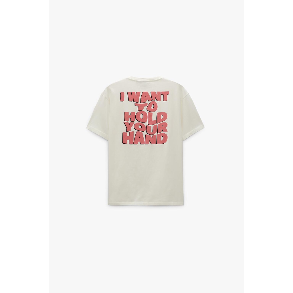 Áo Thun Ngắn Tay In Hình Trái Tim Thời Trang ZARA Dành Cho Nam 1277405 251
