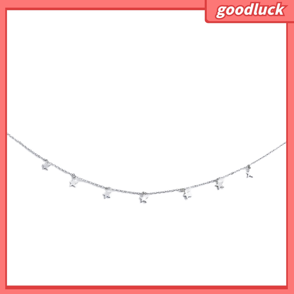 Vòng Cổ Choker Hình Ngôi Sao Năm Cánh Cho Nữ