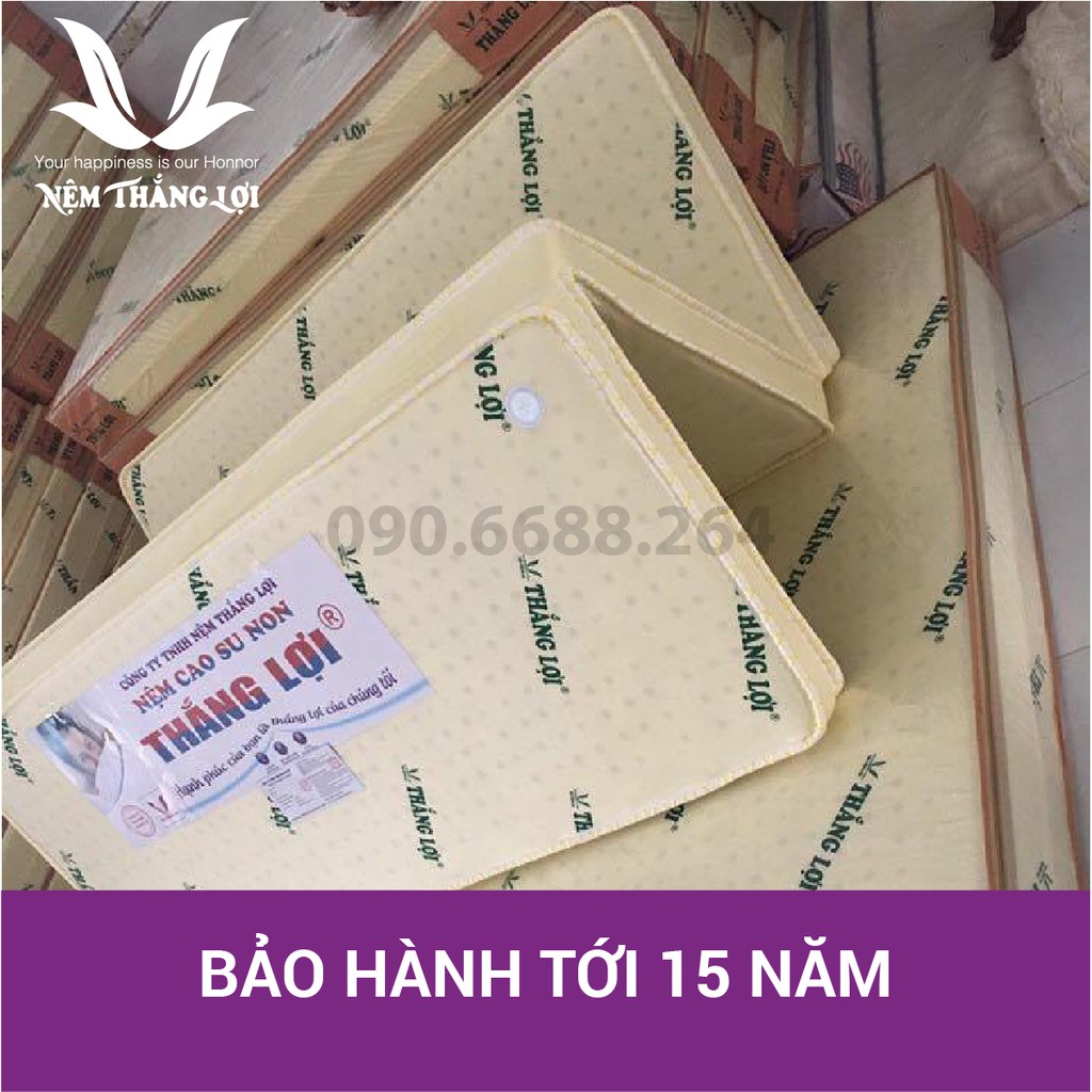 [Giá Hủy Diệt] Nệm Cao Su Non Thắng Lợi - (Đủ Size: 1m, 1m2, 1m4, 1m6, 1m8)