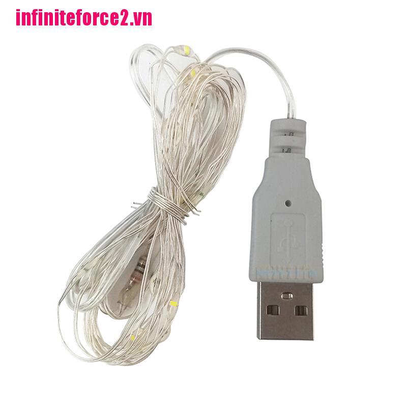 VN Dây Đèn Led Trang Trí 2m 20led 3m 30led Usb