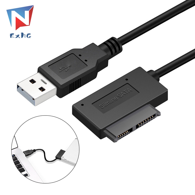 Dây Cáp Chuyển Đổi Cổng Usb 7+6 13pin Sang Usb Cd Dvd Rom