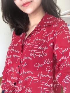 Áo sơ mi đỏ