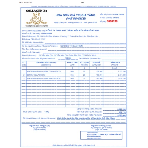Kích trắng X3, siêu kích collagen X3 chính hãng cty đông anh