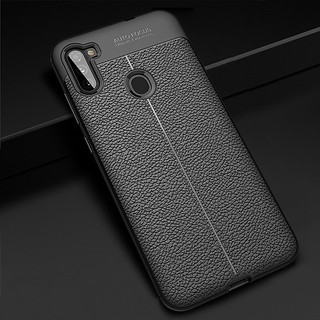Ốp lưng cho Samsung Galaxy A11, A31, A21, M11 2020 chống sốc Auto Focus, vân sần chống trơn, mồ hôi tay. Loại xịn.