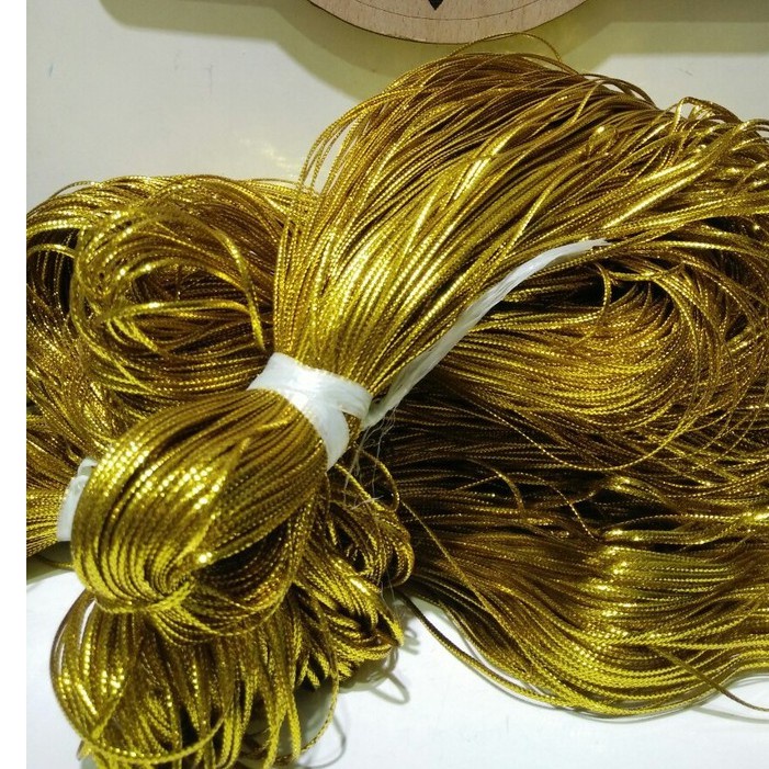 Bó Dây Kim Tuyến Dài 40 Mét 1mm Dùng Làm Đồ Thủ Công Trang Trí Hộp Quà