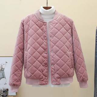 Áo khoác bomber nhung nữ - Hàng order