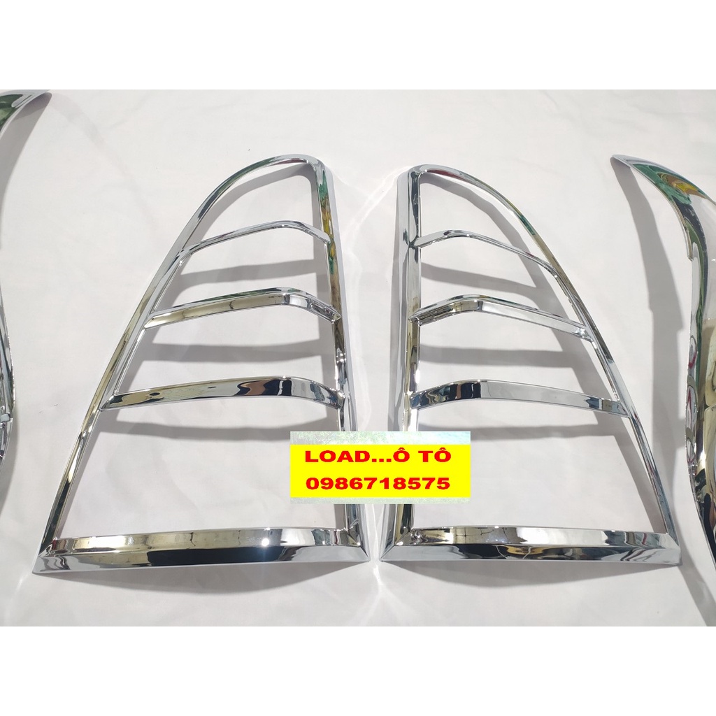 Ốp Viền Đèn Pha Hậu Xe Toyota Innova 2008-2016 Mạ Crom Sáng Bóng Cao Cấp Nhất Thị Trường