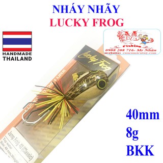Nháy nhãy luky frog mồi câu cá lóc siêu nhạy
