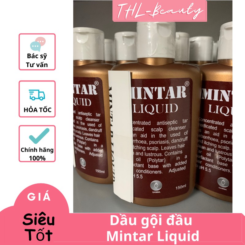 Dầu gội đầu Mintar Liquid 150ml hết ngứa, sạch gàu, vảy nến