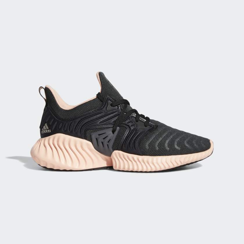 Giày Adidas Chạy Bộ Nữ 🔥FREESHIP🔥 Adidas Alphabounce Instinct Black Pink Chính Hãng -Tập Gym [F33937]