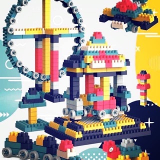 Bộ lego xếp hình 520 chi tiết