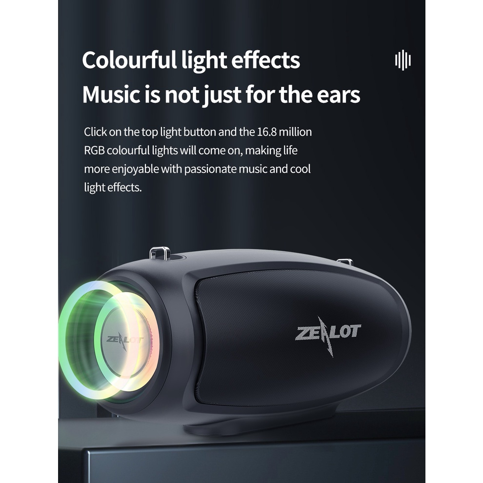 Bộ Loa Bluetooth Zealot S37L 60W Cao Cấp Kèm Phụ Kiện