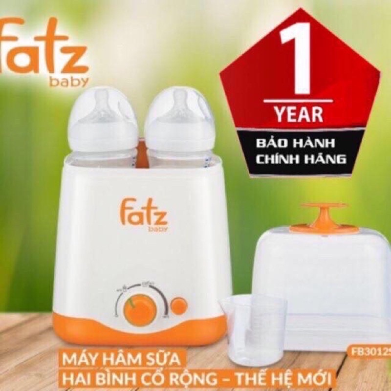 MÁY HÂM SỮA HAI BÌNH CỔ RỘNG THẾ HỆ MỚI DUO 1 FATZ BABY FB3012SL