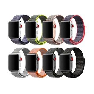Dây đeo Sport Loops 10 màu cao cấp cho Apple watch - tặng dán màn hình full viền