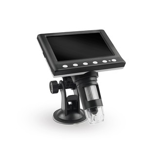 Digital Microscope 4.3-inch 1000X Magnification LCD Microscope Portable Microscope Video Camera Microscope with 8 Adjustable LED Light 4.3