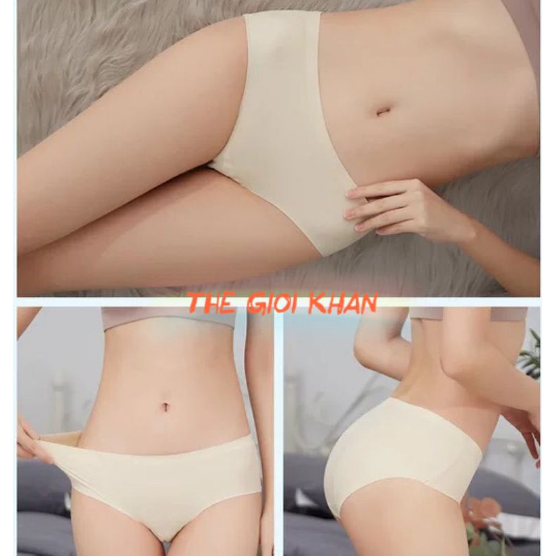 Quần lót đúc su không đường may size lớn 2XL [🔥 SIÊU RẺ] quần đúc su size XXL thun lạnh không viền