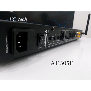 Vang Cơ Chống Hú AT-305F (Tặng kèm 2 Cáp Canon)