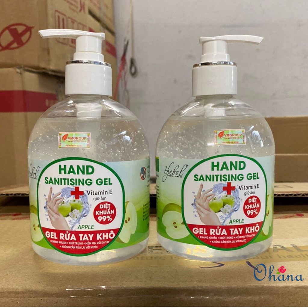 [Cực Hot] Gel rửa tay khô Thebol Hand Sanitising 450ml