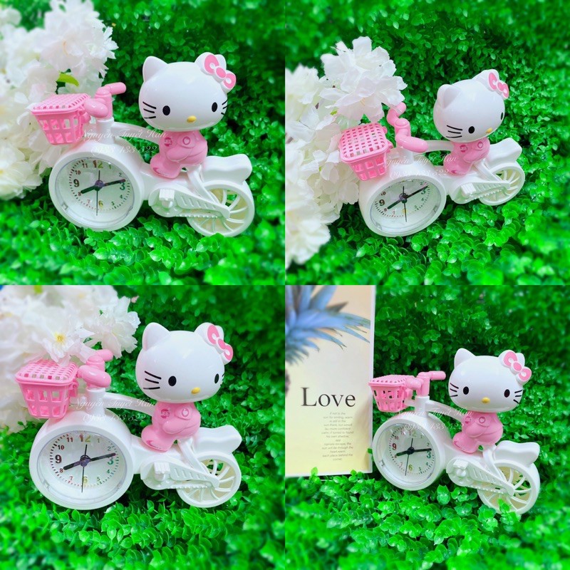 Đồng hồ báo thức Hello Kitty Doremon Doraemon