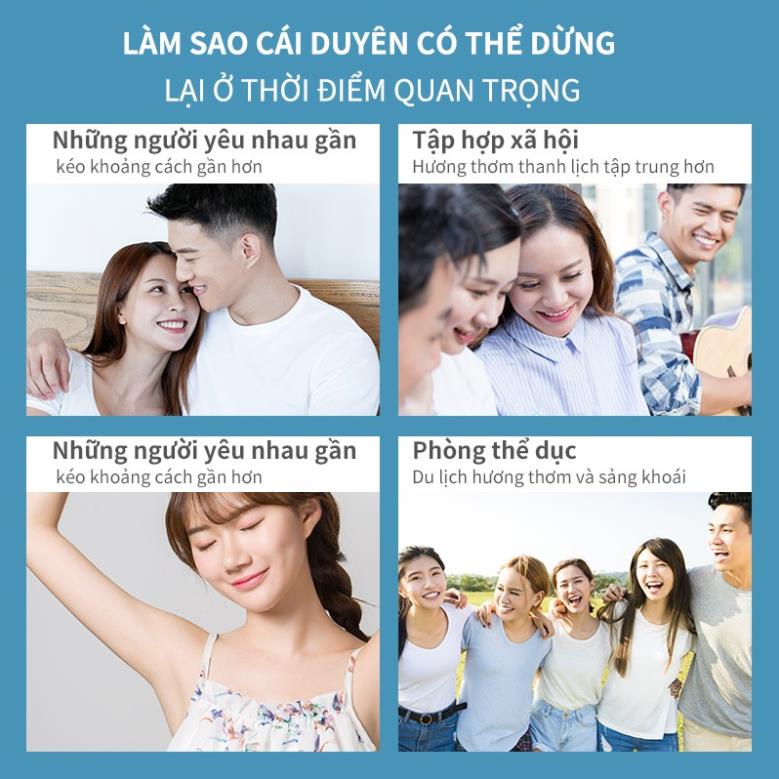 Chai Lăn Baimiss Khử Mùi 30ml 5 Loại Tùy Chọn Chống Mồ Hôi Vùng Dưới Cánh Tay