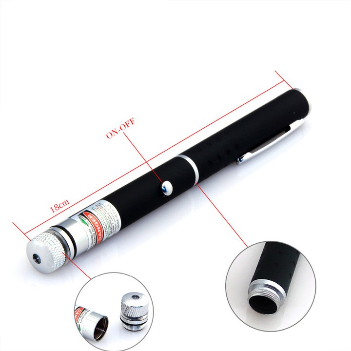 Bút laser tia xanh 6 trong 1 Green Laser Pointer