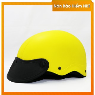 Nón Bảo Hiểm - Mũ Bảo Hiểm Nữa Đầu Màu Vàng