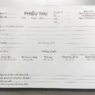 5 quyển phiếu thu-chi-Hóa đơn-Xuất-nhập khoA5-oder 2 liên-100 tờ
