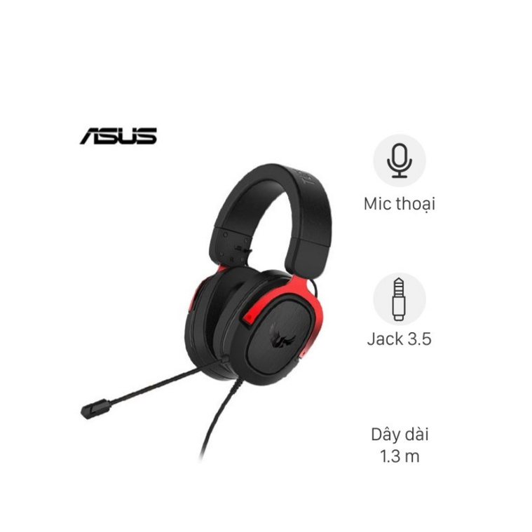 Tai nghe chụp tai Gaming Asus TUF H3 - Chính Hãng