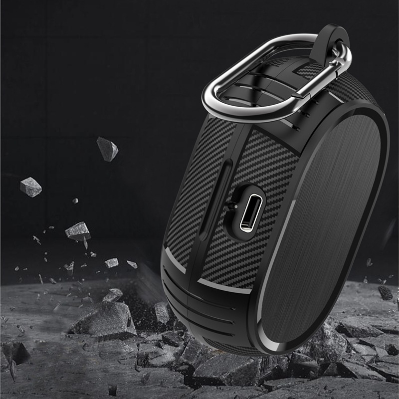 Ốp Điện Thoại Armor Mềm Nhám Bảo Vệ Toàn Diện Chống Sốc Cho Jabra Elite 7 Pro / Elite 7 Active / Elite 75t / Active 75t