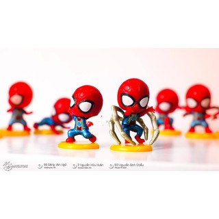 [MARVELSTORE] Set spider man chibi 8 con tsum tsum