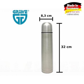 [Hàng Đức chuẩn] BÌNH GIỮ NHIỆT GRAWE HÀNG NỘI ĐỊA ĐỨC