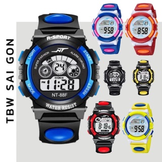 Đồng hồ điện tử trẻ em, bé trai , bé gái và nam giới đeo tay phong cách sport NTR -D22-