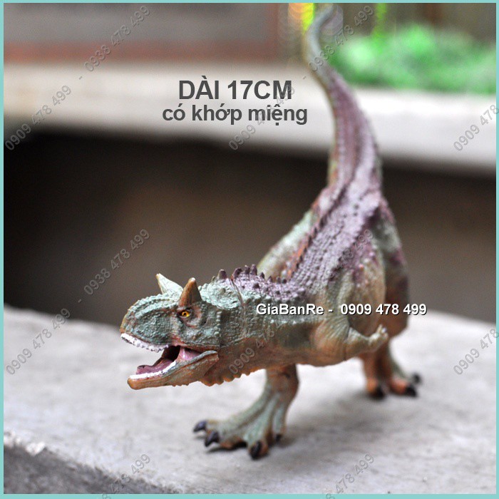 Mô Hình Khủng Long 2 Sừng Ác Quỷ Carnotaurus Cúi Đầu - Size Nhỏ - 77231