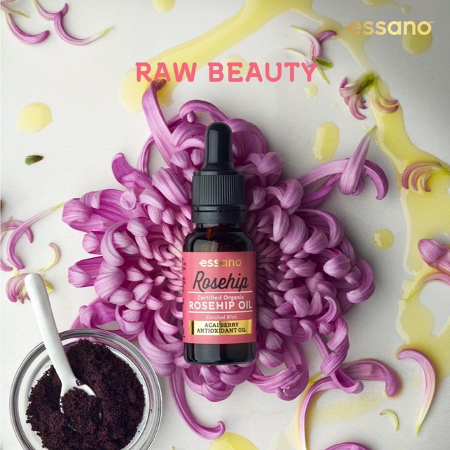 [CÓ SẴN] Dầu dưỡng từ nụ tầm xuân trẻ hóa da Essano Rosehip Oil Certified Organic 20ml | BigBuy360 - bigbuy360.vn