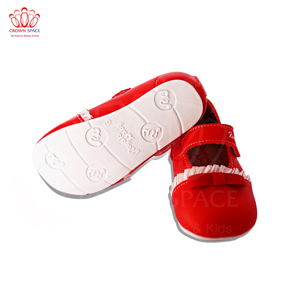 Giày Tập Đi Bé Trai Bé Gái Đẹp CrownUK Royale Baby Walking Shoes Trẻ em Nam Nữ Cao Cấp 051_1067 Nhẹ Êm Size 3-6/1-3 Tuổi