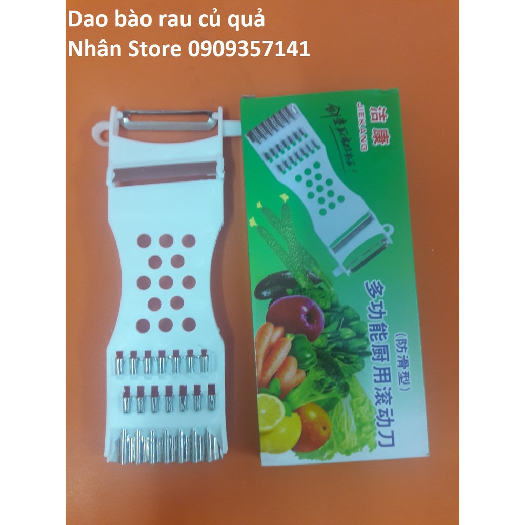 Dao bào đa năng rau củ quả (Bào vỏ - bào sợi) vô cùng tiện ích (Ảnh thật)