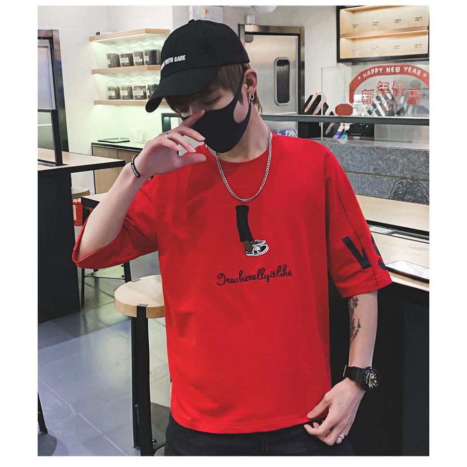 Áo thun nam cao cấp From Rộng Tay Lỡ ĐÔI CHÂN