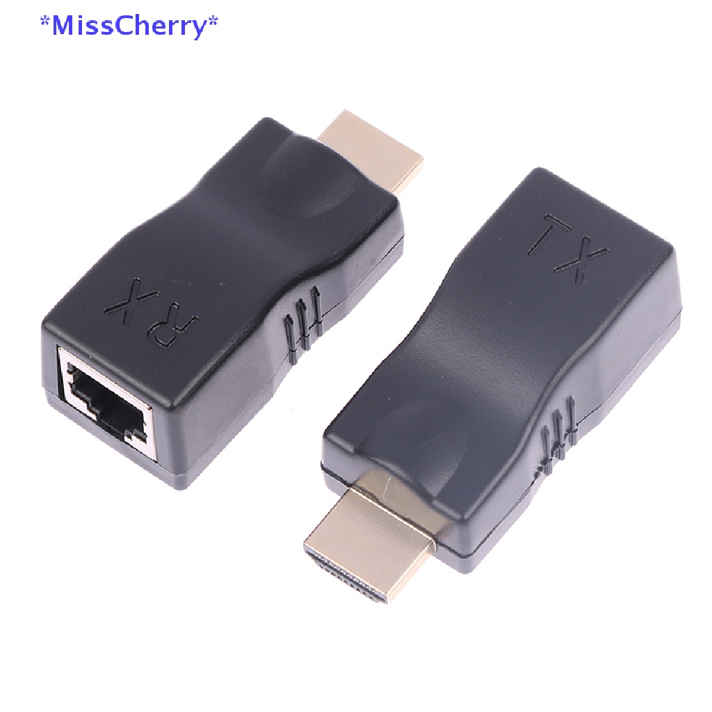 MCHY&gt; HDMI single network extender 30 meters HDMI network amplifier transmitter new