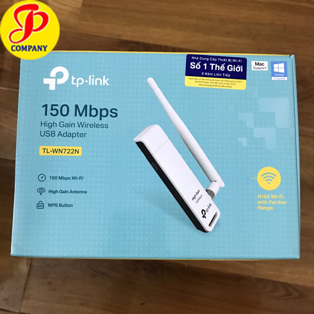 Combo 10 cái Thiết bị thu sóng wifi TP-Link TL-WN722N
