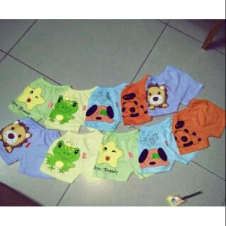 Combo 10 quần cotton cho bé sơ sinh đến 14kg