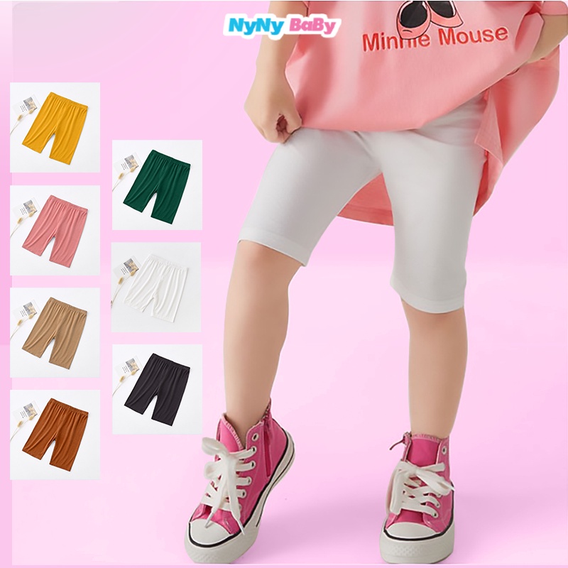 Quần Legging Bé Gái Nyny Baby Vải Thun Co Giãn 4 Chiều Mềm Mịn Thoáng Mát Thời Trang Từ 8-24kg