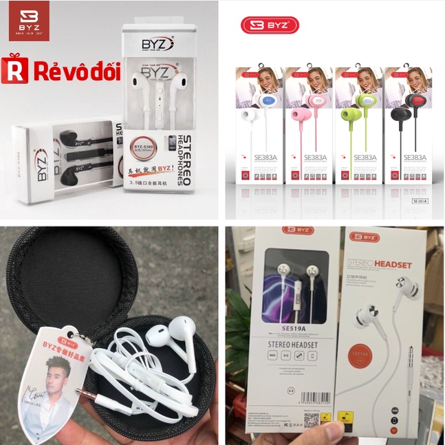 TAI NGHE BYZ S389 - SE519A - SE383A - SE825 - S870 CỰC HAY