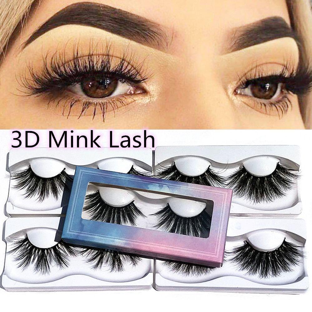 LAY 1 Cặp Lông Mi Giả SKONHED 3D Handmade Thời Trang Dành Cho Nữ