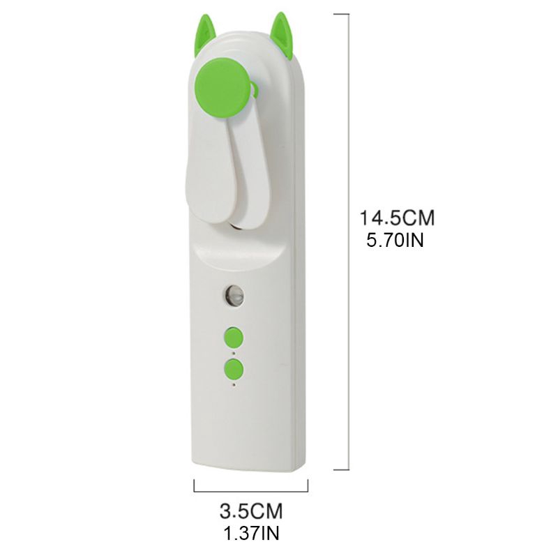 Quạt Phun Sương Làm Mát Mini Sạc Usb Cao Cấp | BigBuy360 - bigbuy360.vn