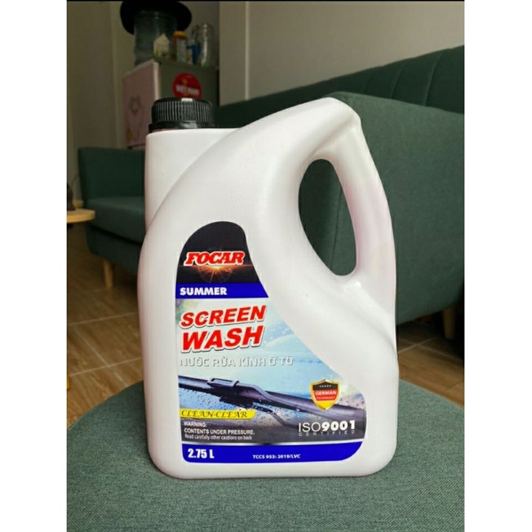Nước rửa kính ô tô bình 2.75 lít- Quà tặng