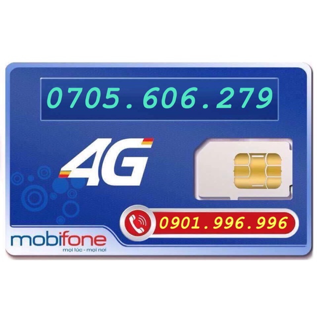 Sim số đẹp, dễ nhớ Mobifone